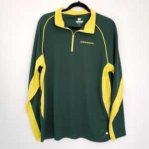 Oregon Ducks Pull Over Sweater Men's Size Large